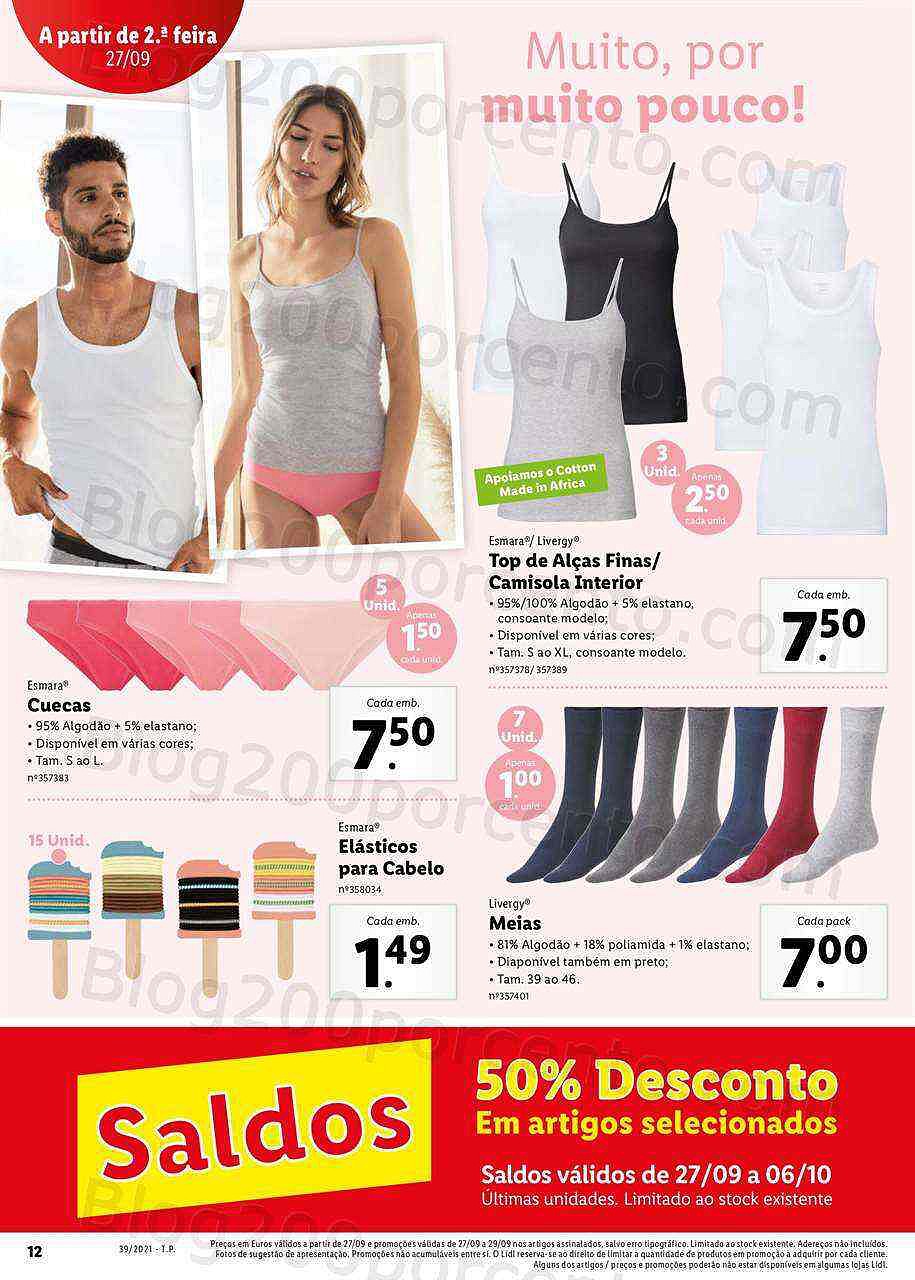 Antevisão Folheto LIDL Promoções de 27 setembro a 3 outubro