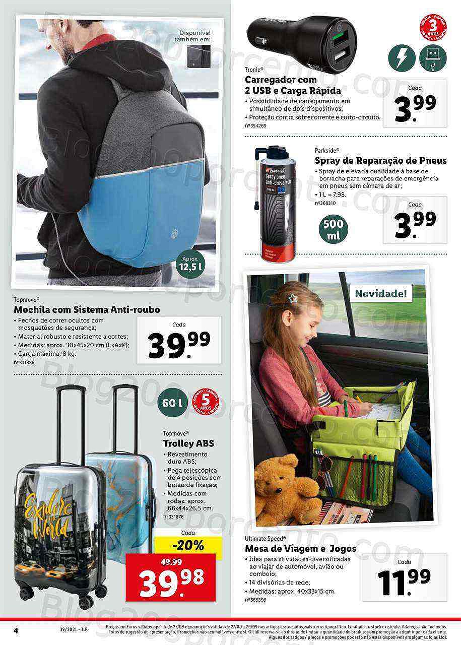 Antevisão Folheto LIDL Promoções de 27 setembro a 3 outubro