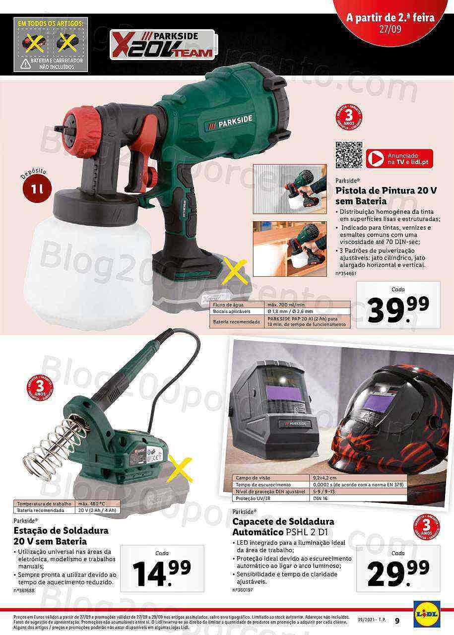 Antevisão Folheto LIDL Promoções de 27 setembro a 3 outubro