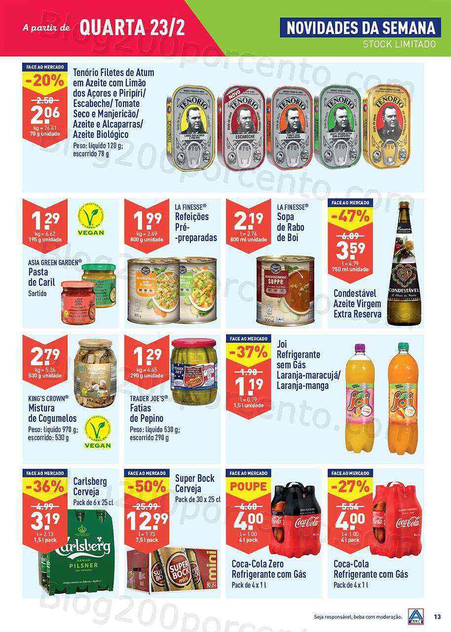 Antevisão Folheto ALDI Promoções de 23 fevereiro a 1 março