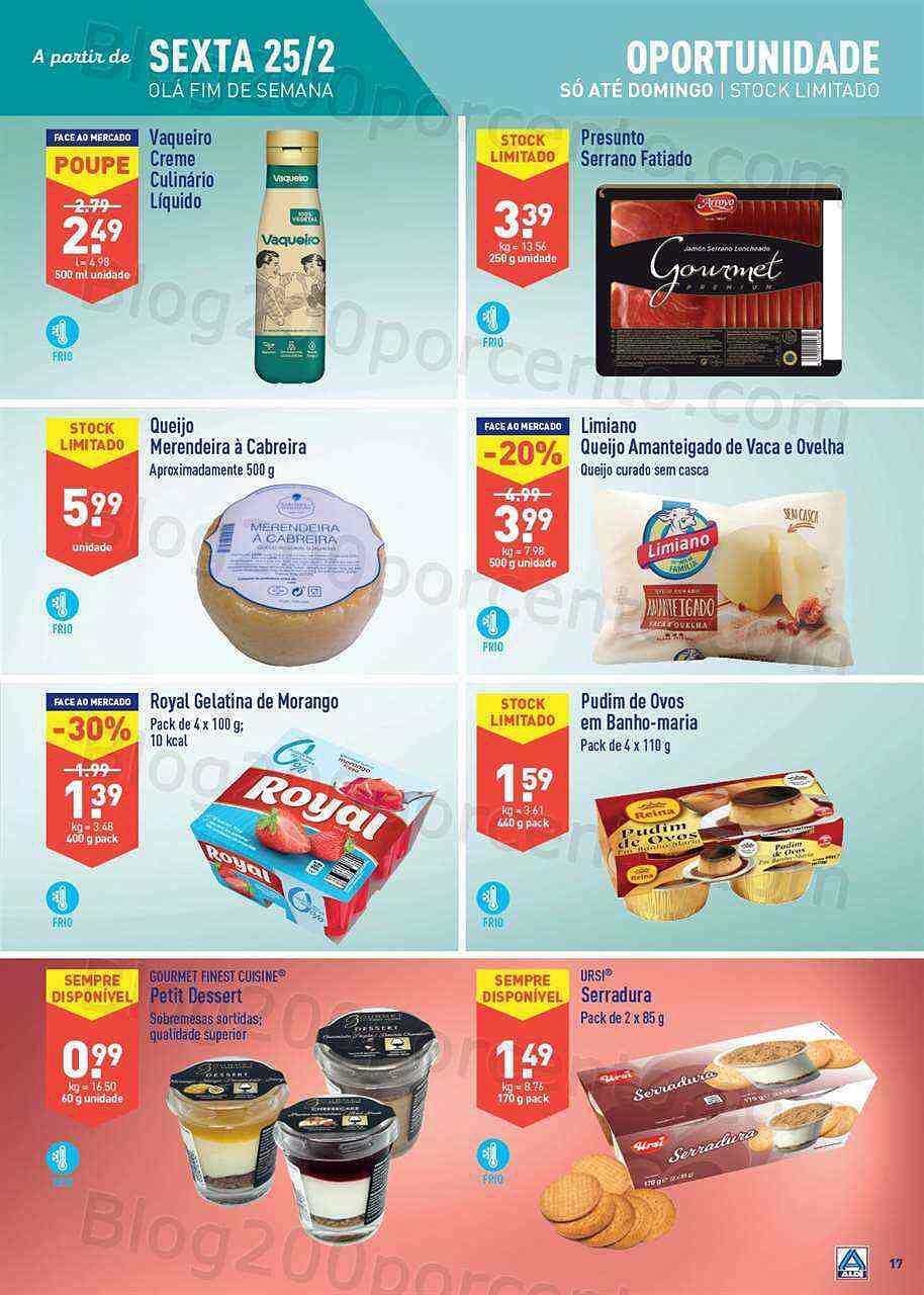 Antevisão Folheto ALDI Promoções de 23 fevereiro a 1 março