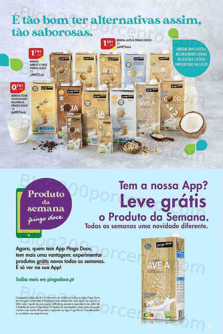 Pingo Doce Lojas Médias 8 a 14 fevereiro