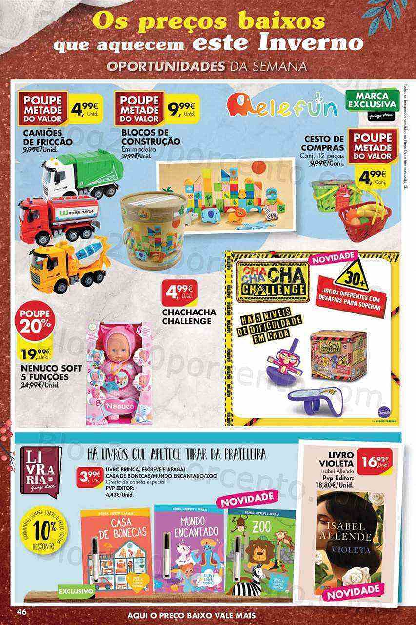 Antevisão Folheto PINGO DOCE 25 a 31 janeiro