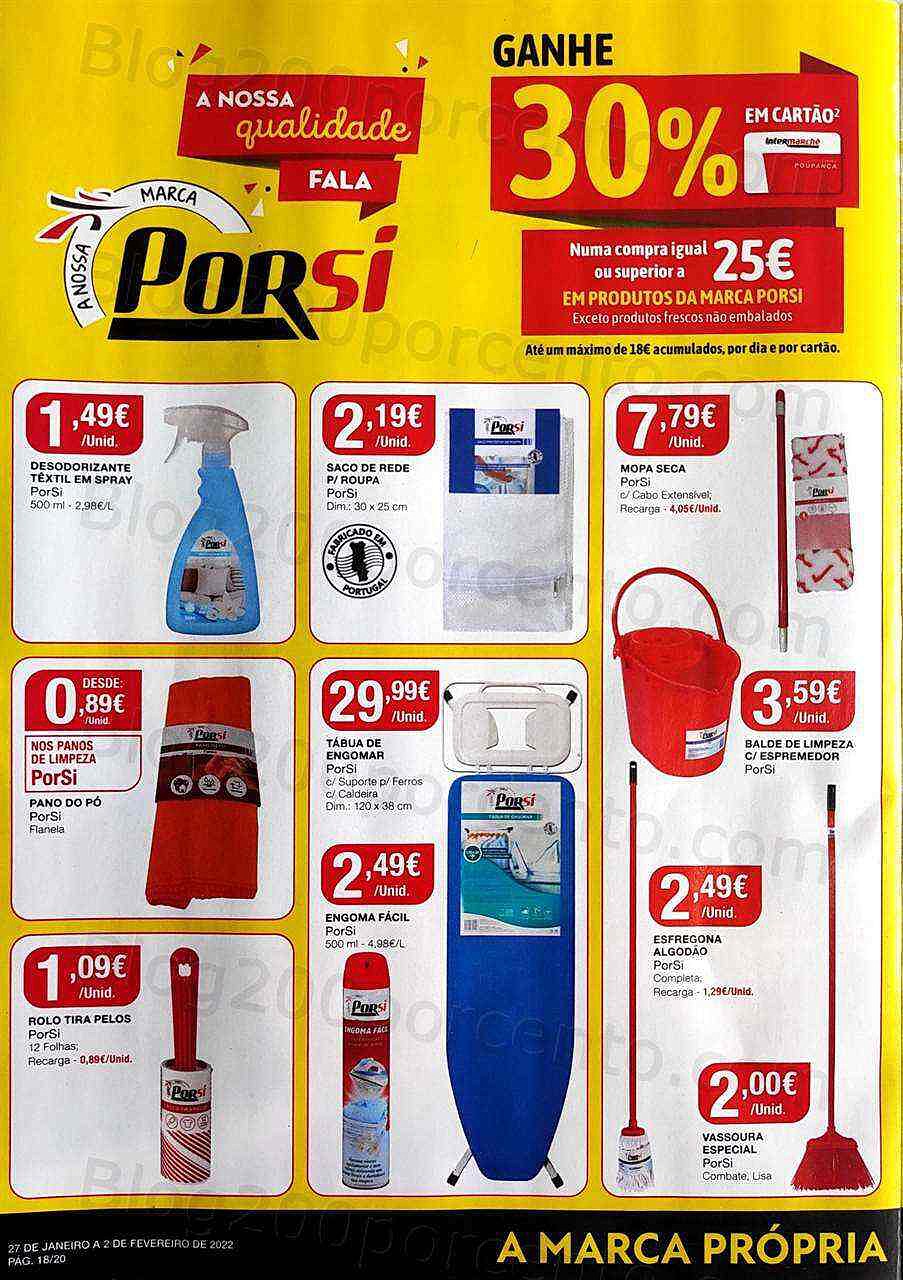 Folheto Especial Intermarché 27 janeiro a 2 fevereiro