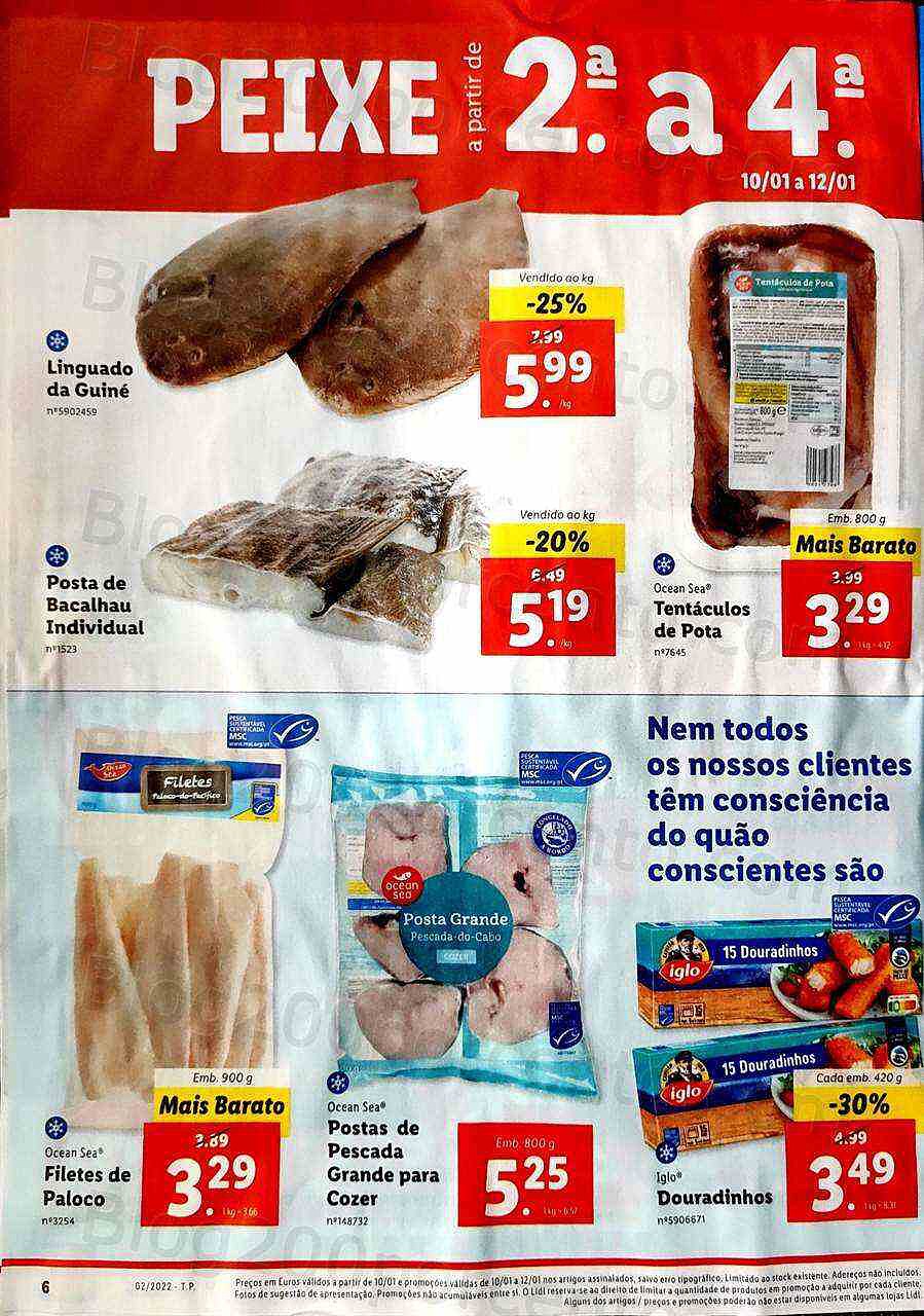 Lidl 10 a 16 janeiro