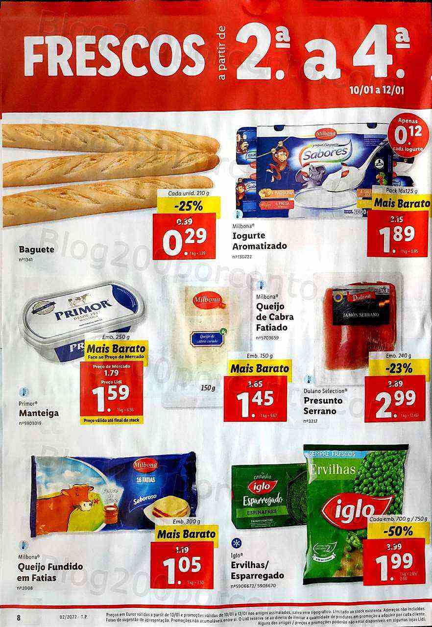 Lidl 10 a 16 janeiro