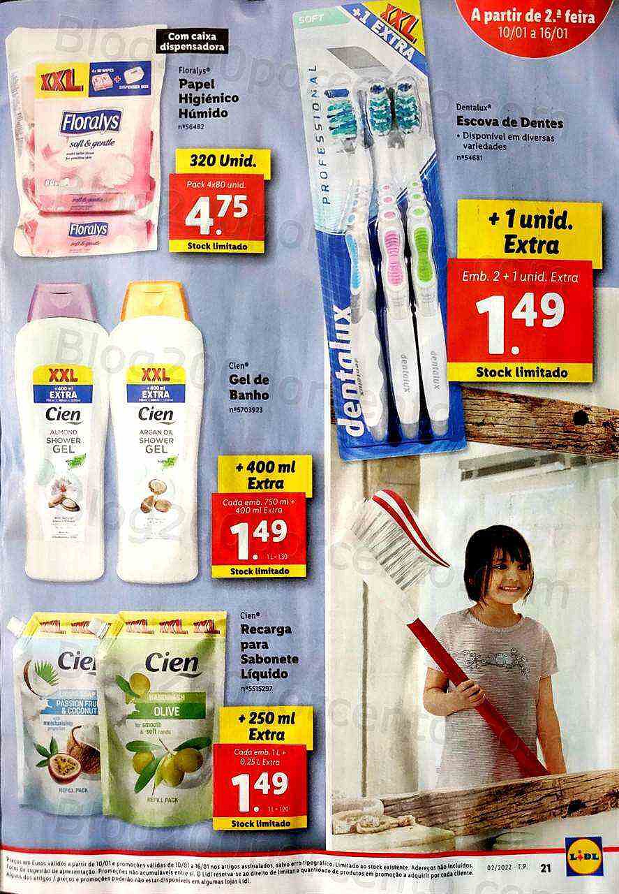 Lidl 10 a 16 janeiro