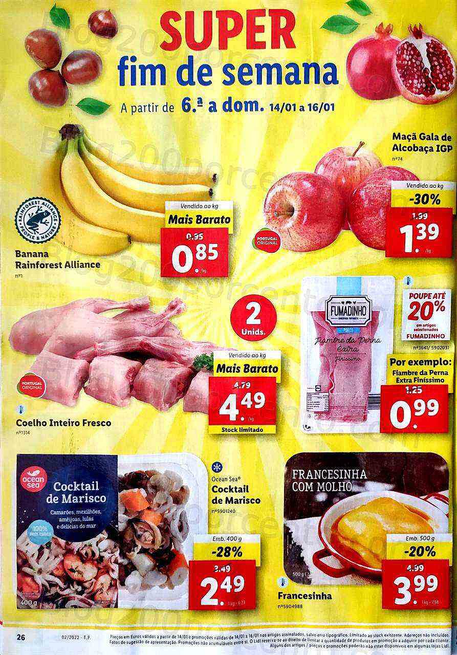 Lidl 10 a 16 janeiro