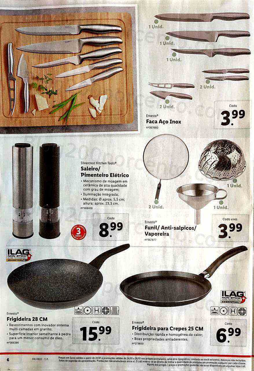 Antevisão Folheto LIDL 24 a 30 janeiro