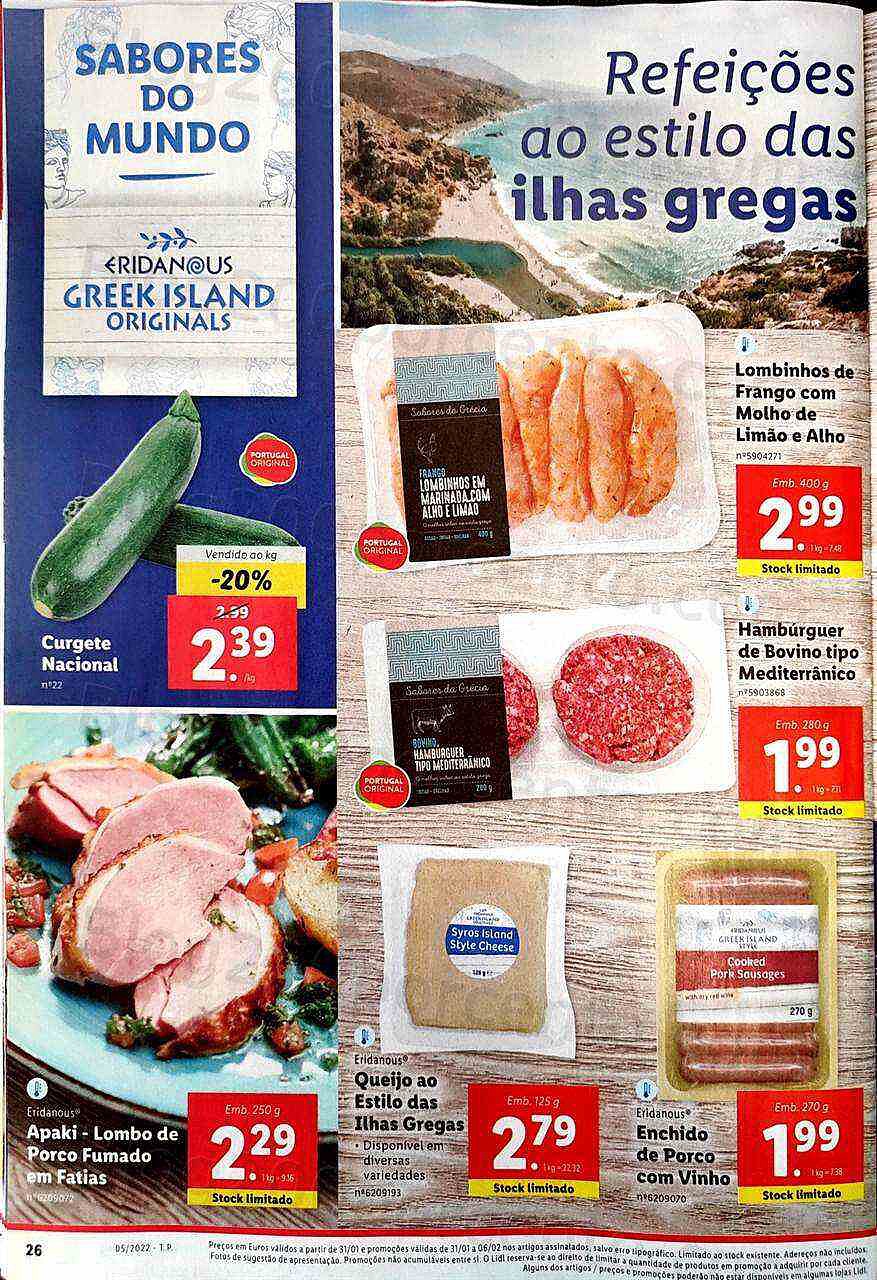 Antevisão Folheto Lidl 31 janeiro a 6 fevereiro