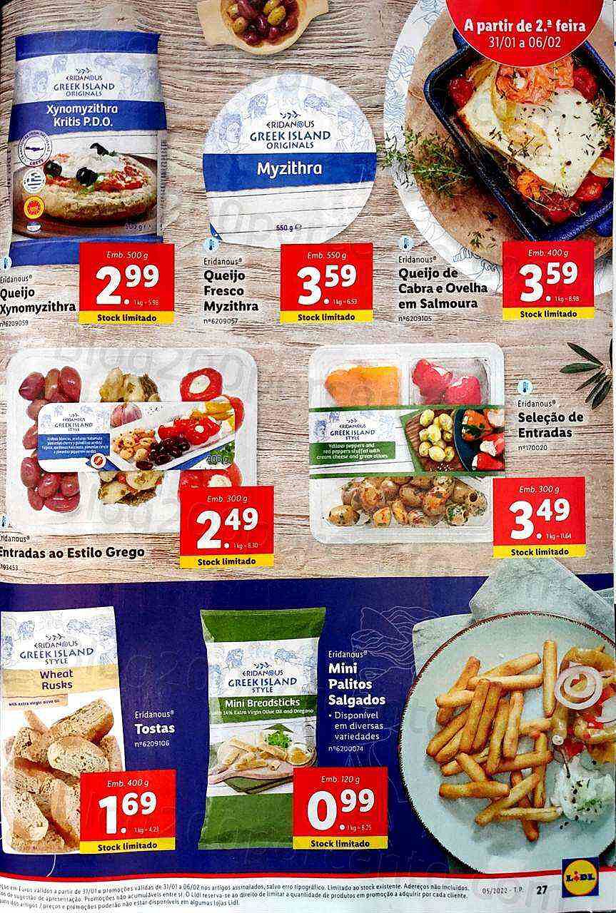 Antevisão Folheto Lidl 31 janeiro a 6 fevereiro