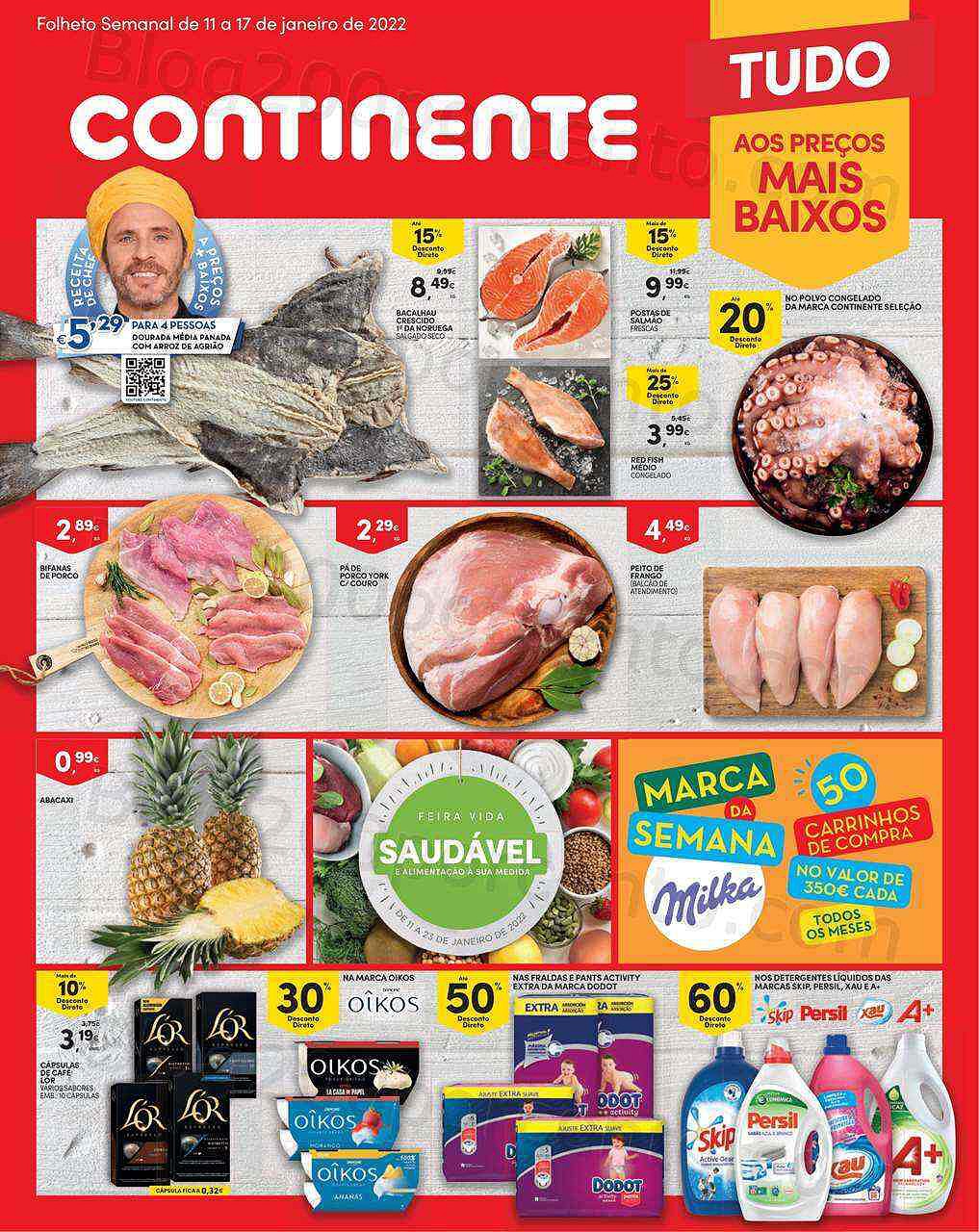 Antevisão Folheto CONTINENTE 11 a 17 janeiro