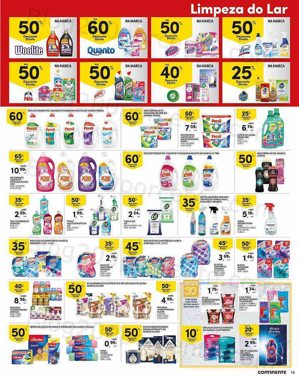 Antevisão Folheto Continente 15 a 21 fevereiro