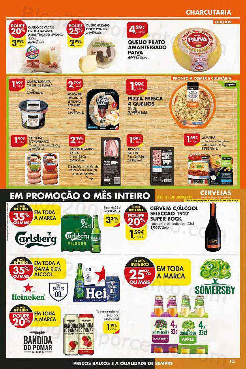 Antevisão Folheto PINGO DOCE Lojas Pequenas 11 a 17 janeiro