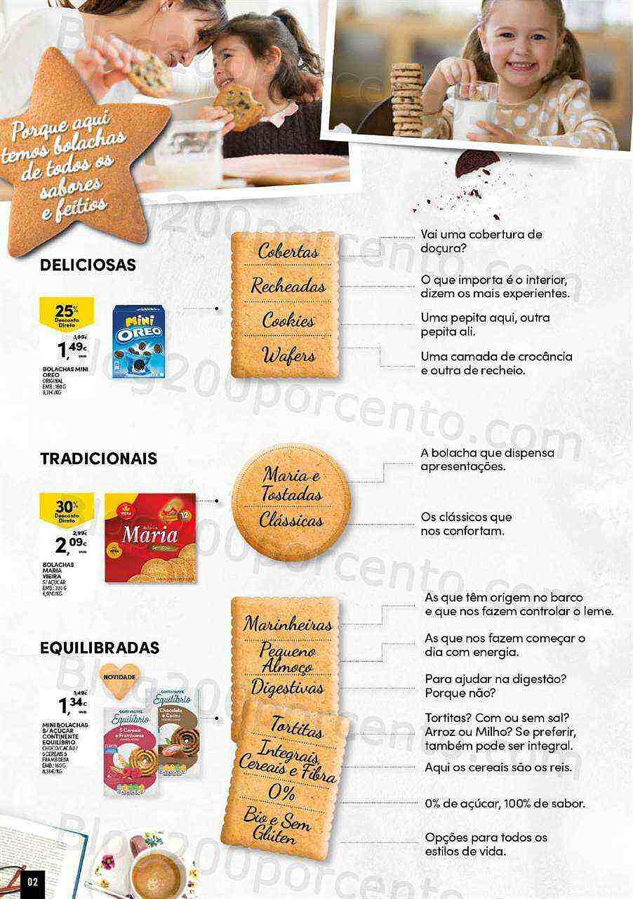 Antevisão Folheto CONTINENTE Bolachas