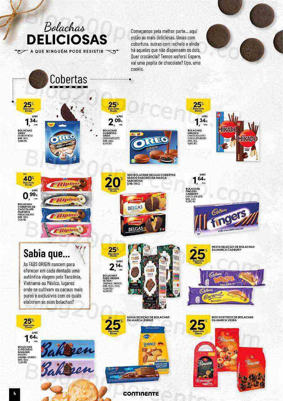 Antevisão Folheto CONTINENTE Bolachas