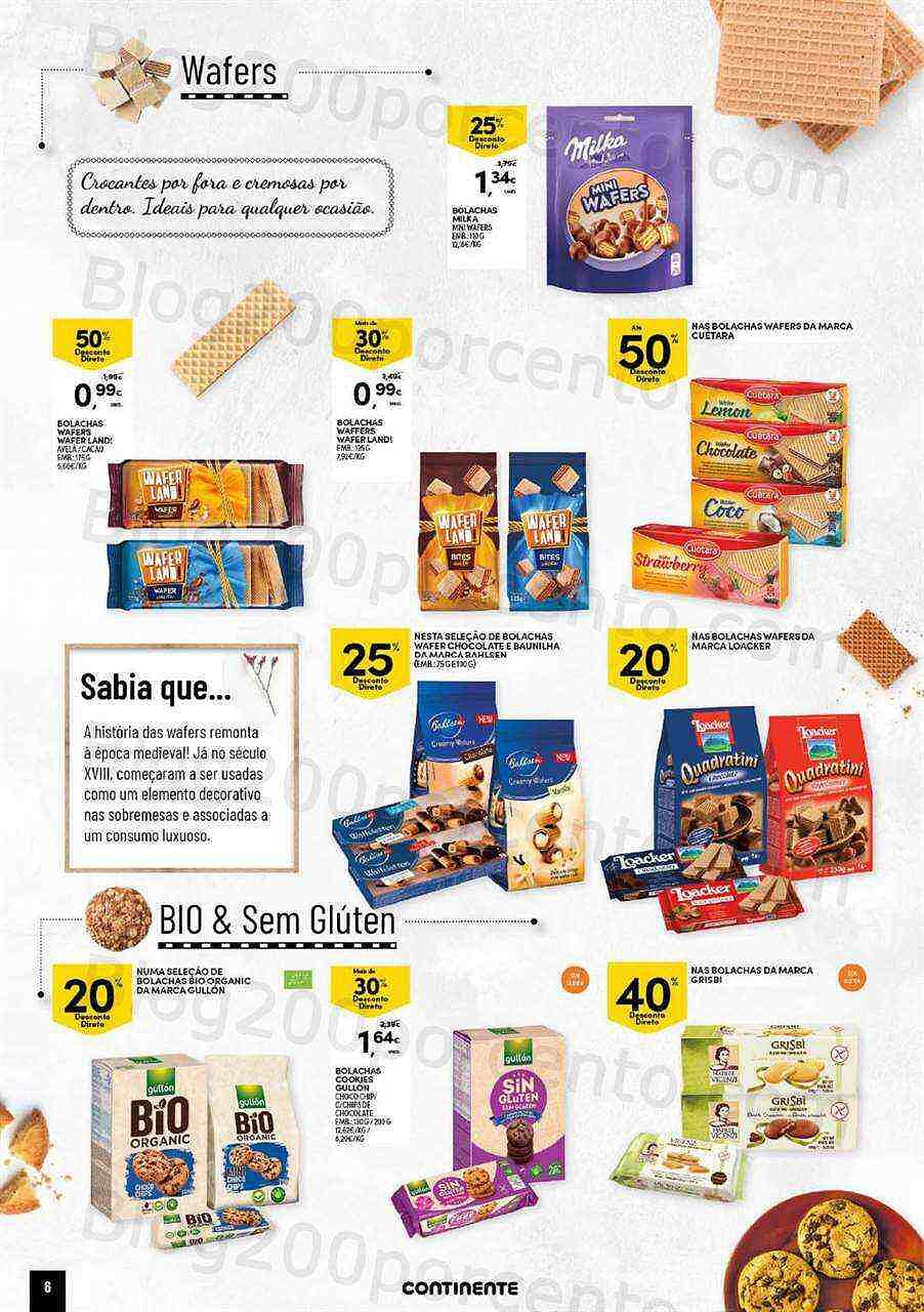 Antevisão Folheto CONTINENTE Bolachas