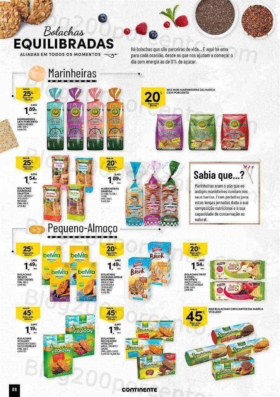 Antevisão Folheto CONTINENTE Bolachas