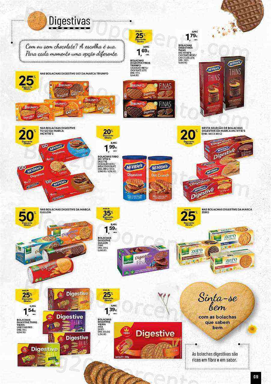 Antevisão Folheto CONTINENTE Bolachas