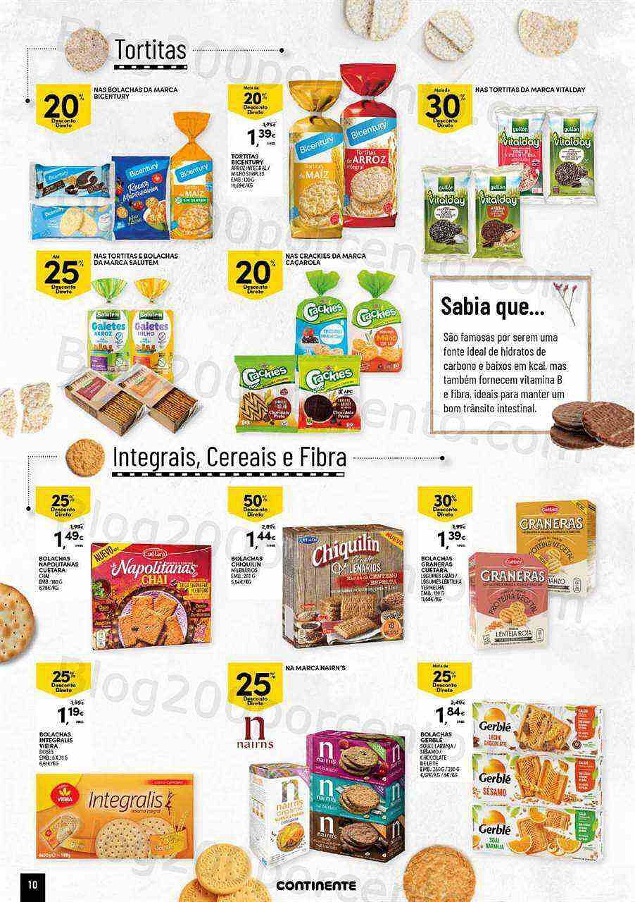 Antevisão Folheto CONTINENTE Bolachas