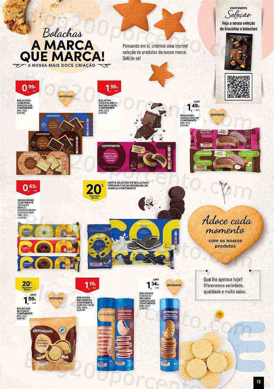 Antevisão Folheto CONTINENTE Bolachas