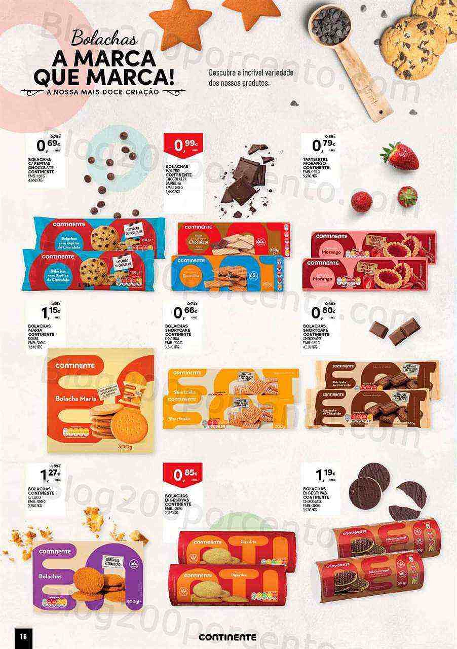 Antevisão Folheto CONTINENTE Bolachas