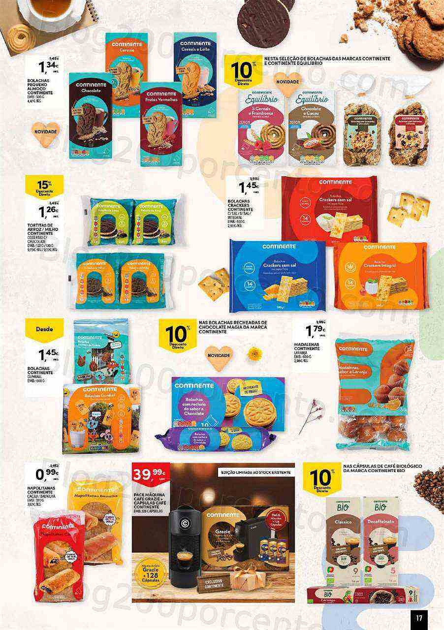Antevisão Folheto CONTINENTE Bolachas