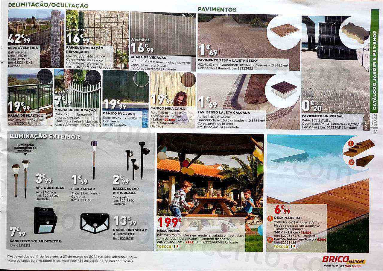 Bricomarché Jardim 17 fevereiro a 27 março