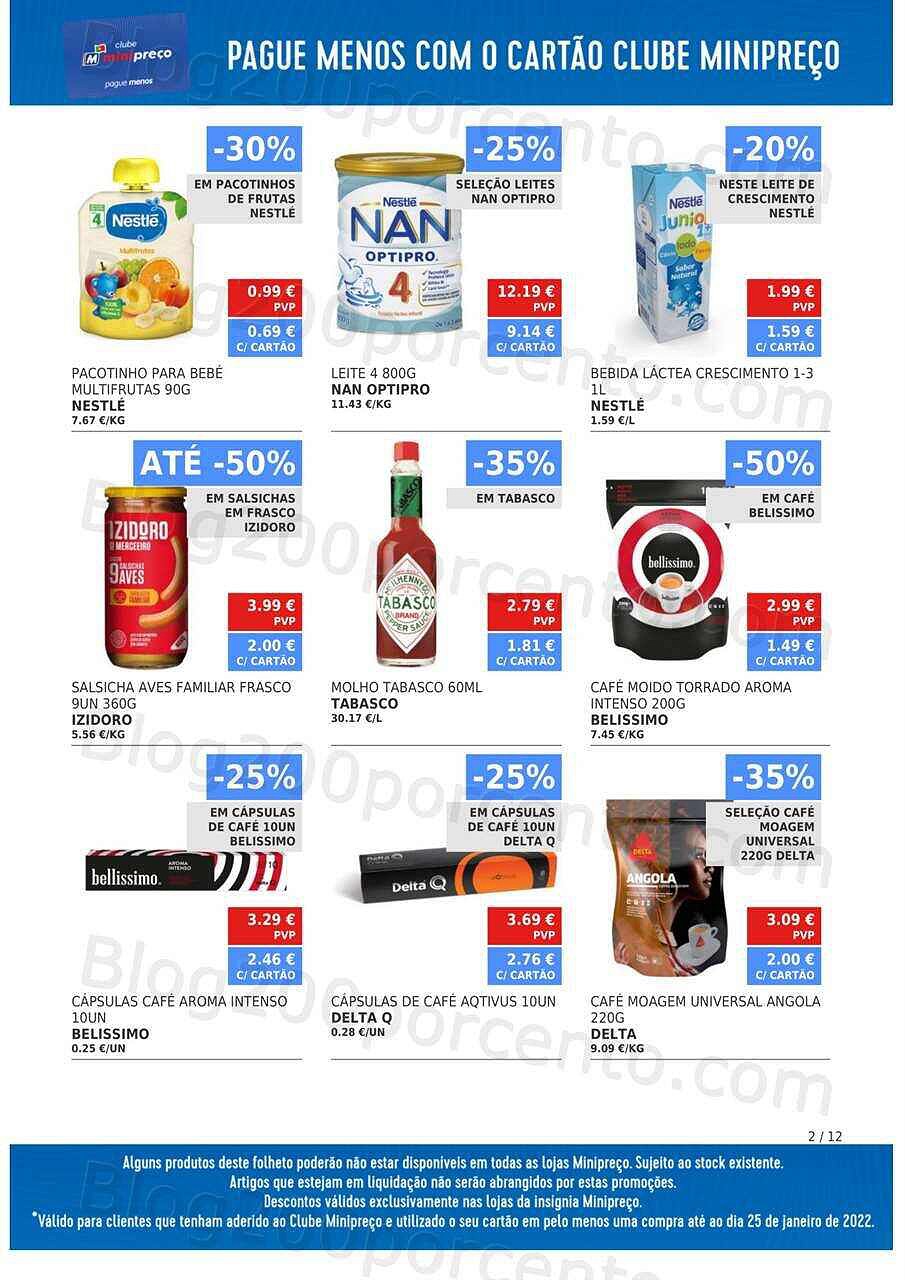 Clube Minipreço 27 janeiro a 2 fevereiro