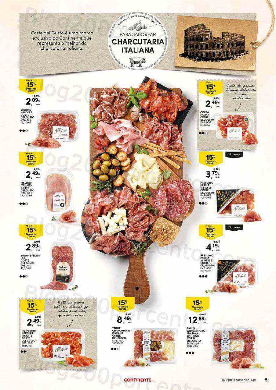 Continente Feira Queijos Enchidos e Vinhos