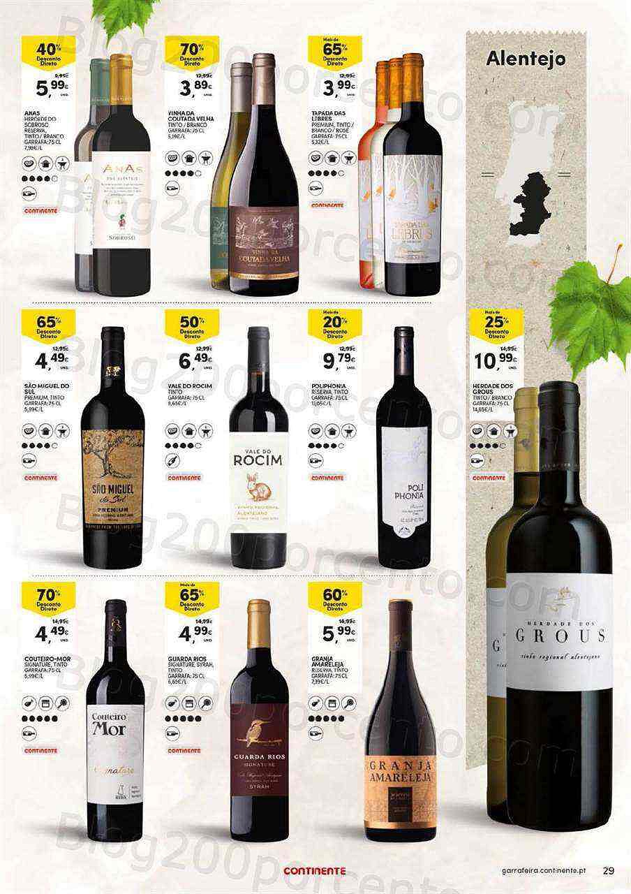 Continente Feira Queijos Enchidos e Vinhos