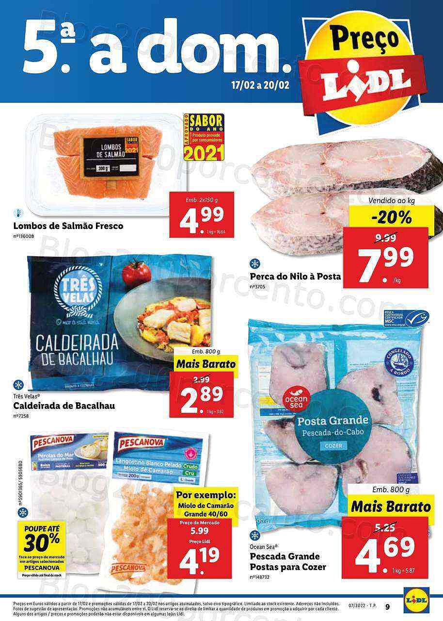 Antevisão Folheto Lidl 14 a 20 fevereiro