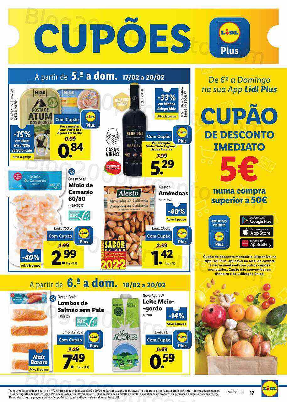 Antevisão Folheto Lidl 14 a 20 fevereiro
