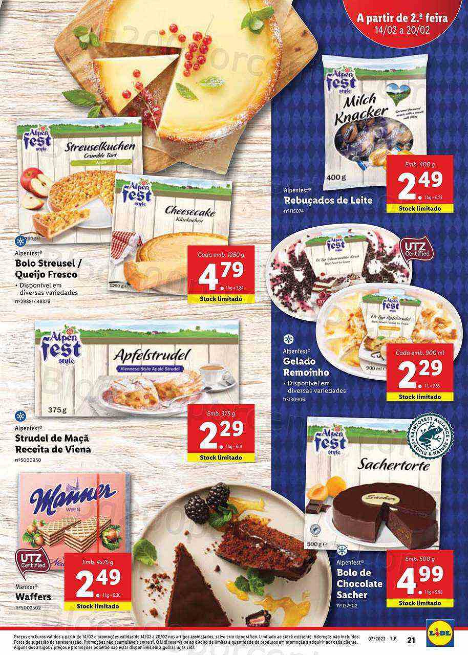 Antevisão Folheto Lidl 14 a 20 fevereiro