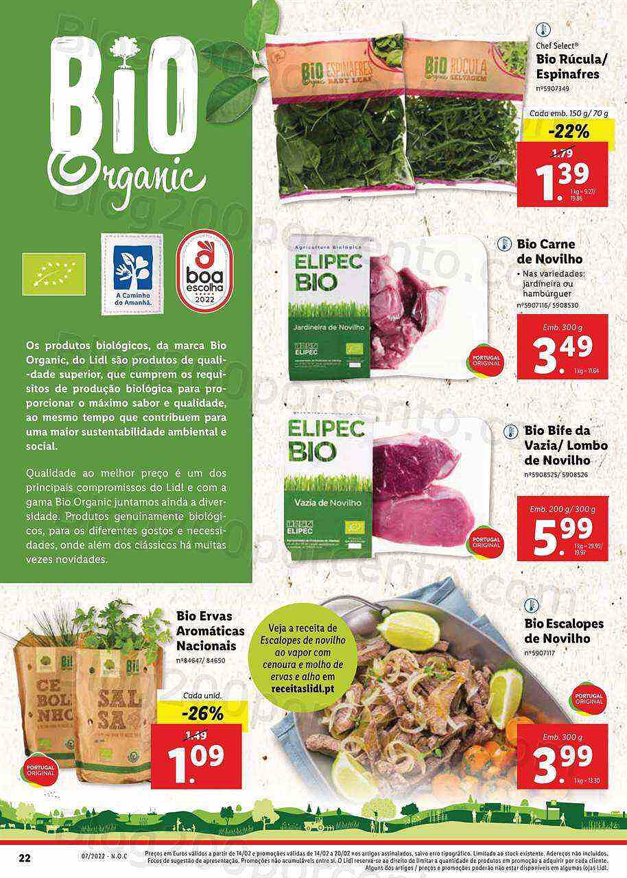 Antevisão Folheto Lidl 14 a 20 fevereiro