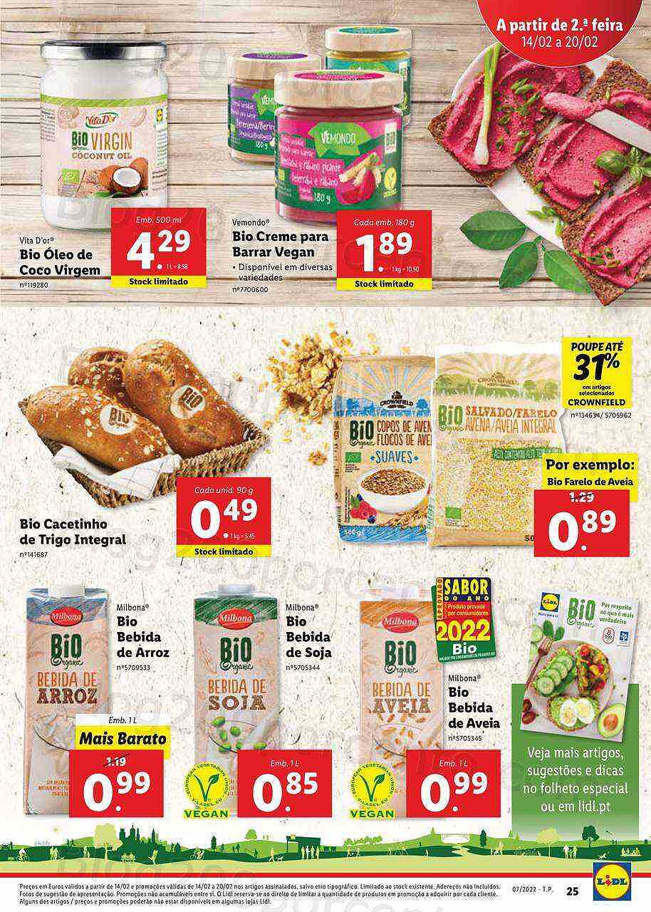 Antevisão Folheto Lidl 14 a 20 fevereiro