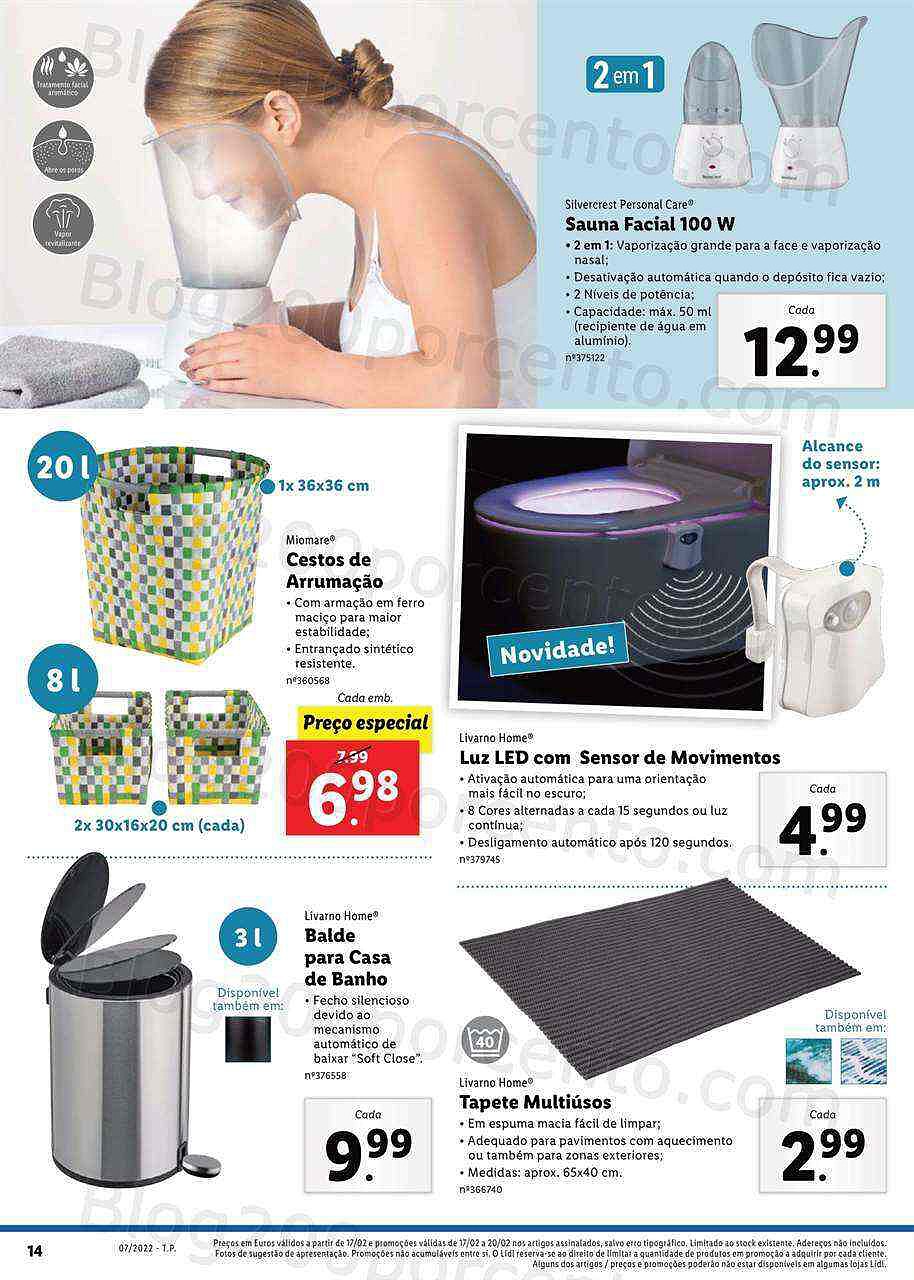 Antevisão Folheto Lidl 14 a 20 fevereiro