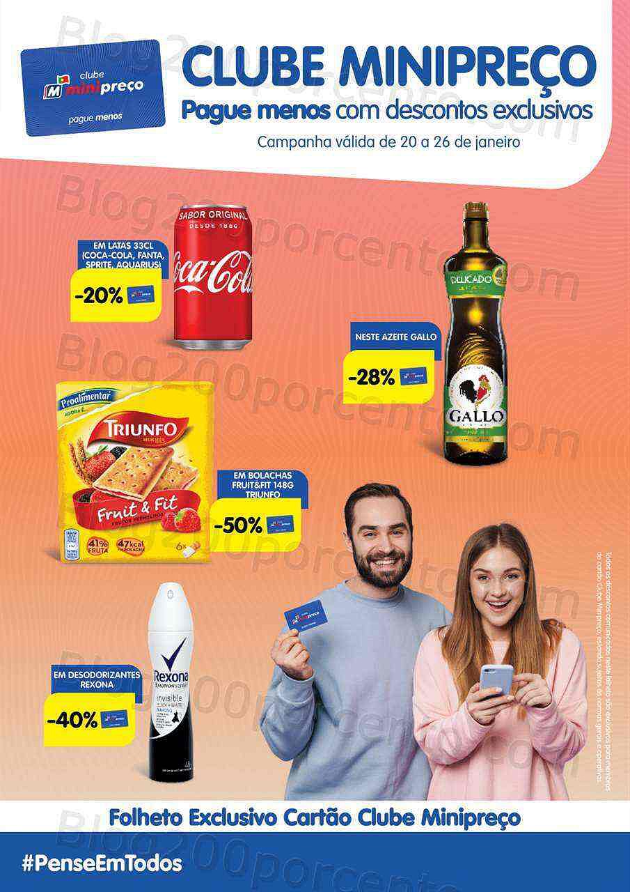 Clube Minipreço 20 a 26 janeiro