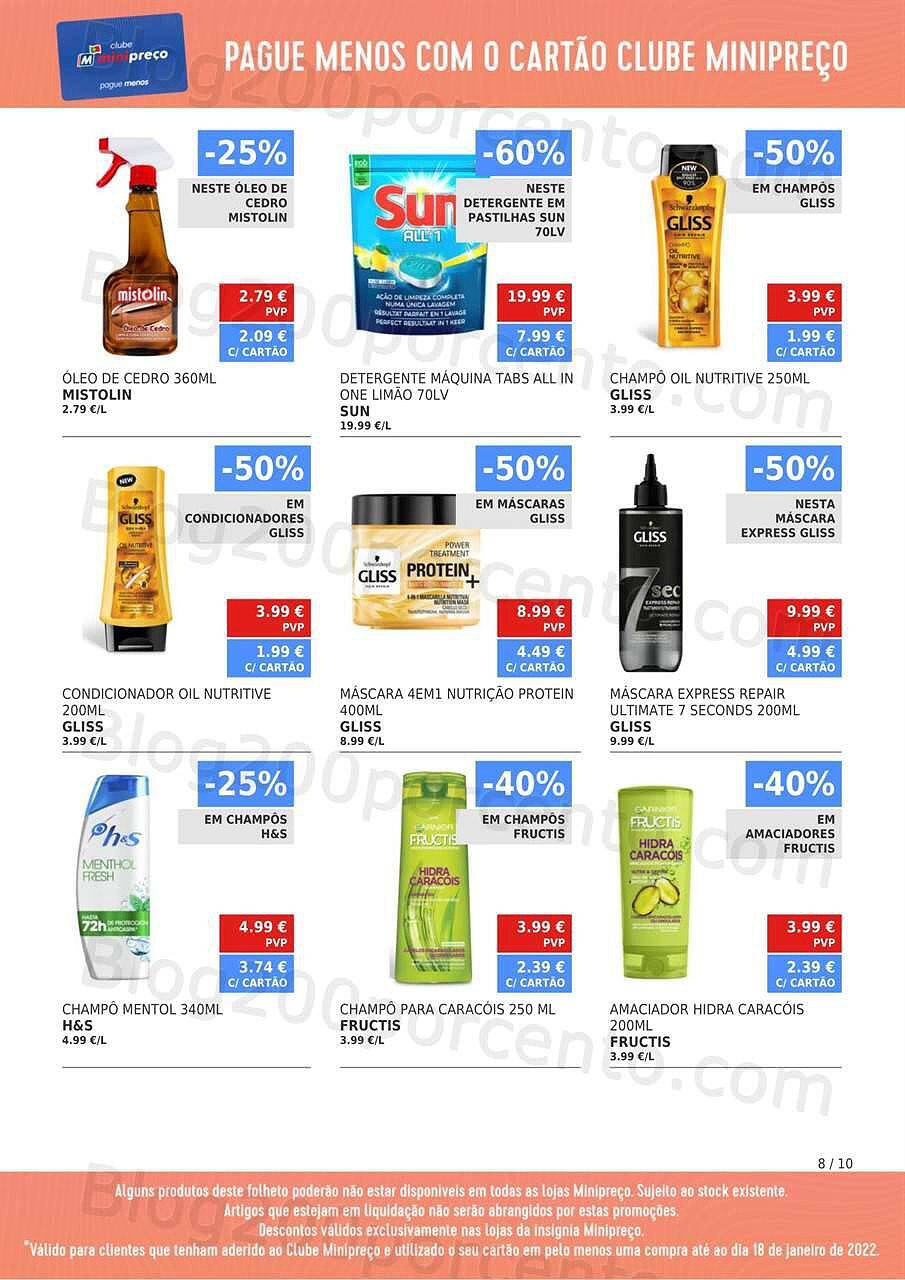 Clube Minipreço 20 a 26 janeiro
