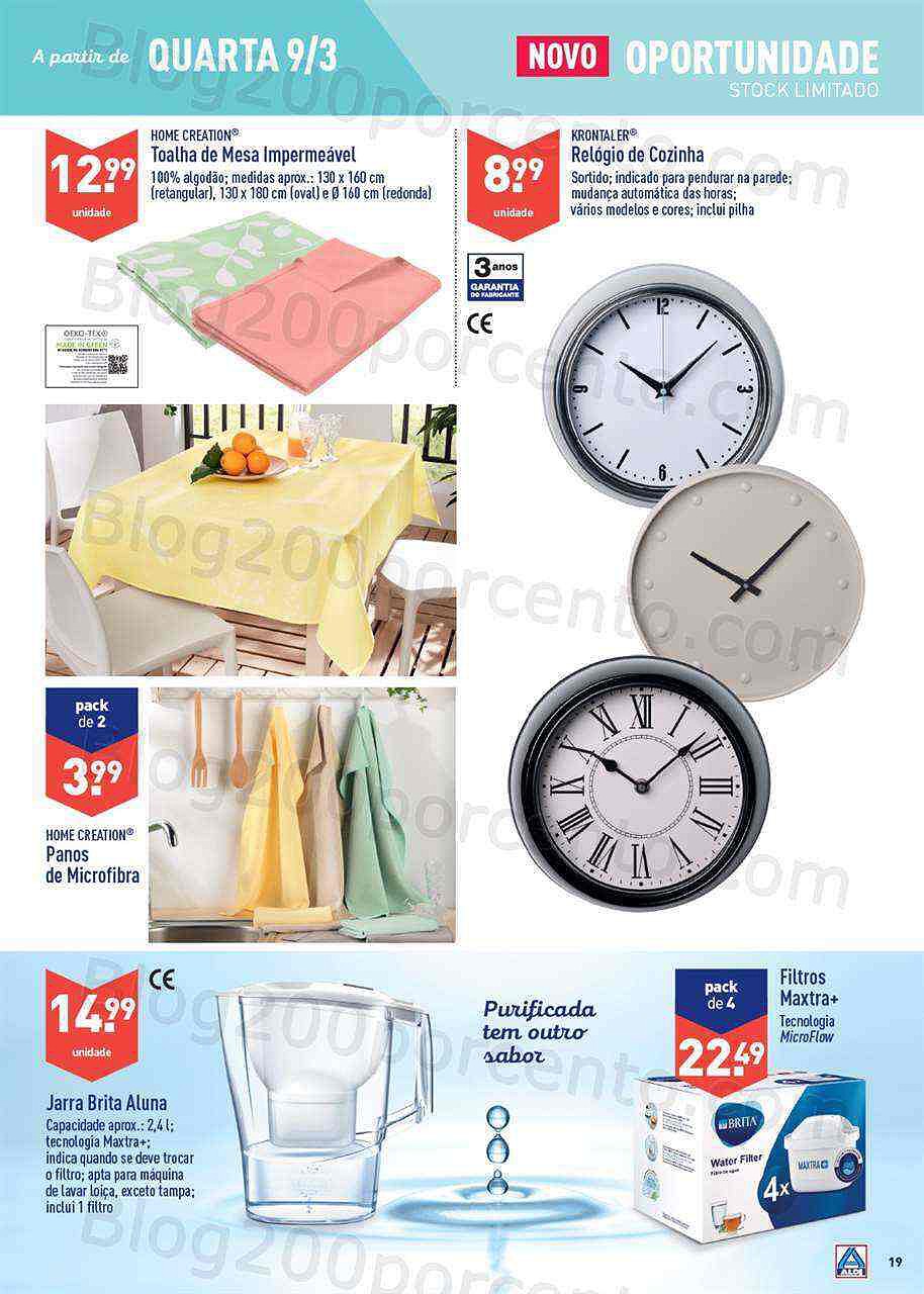 Antevisão Folheto ALDI 9 a 15 março