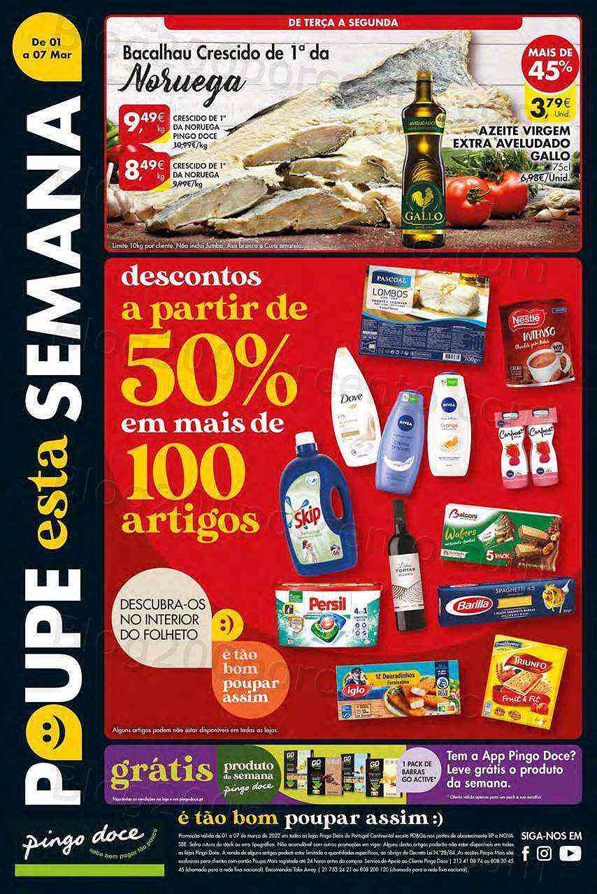 Pingo Doce Lojas Pequenas 1 a 7 março