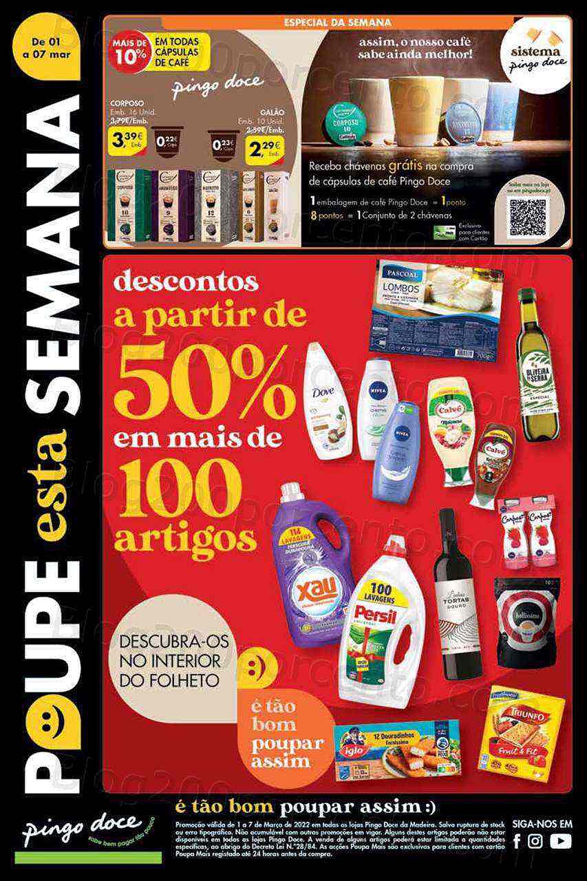 Pingo Doce Madeira 1 a 7 março