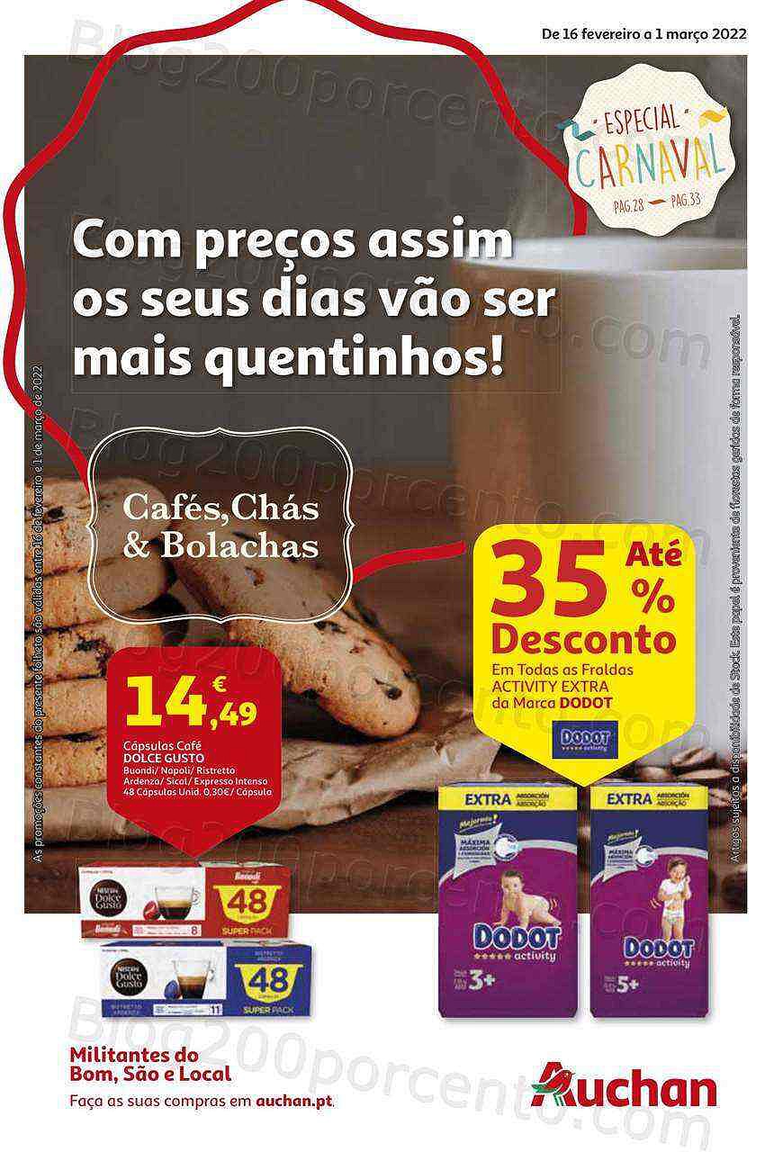 Antevisão Folheto Auchan 16 fevereiro a 1 março