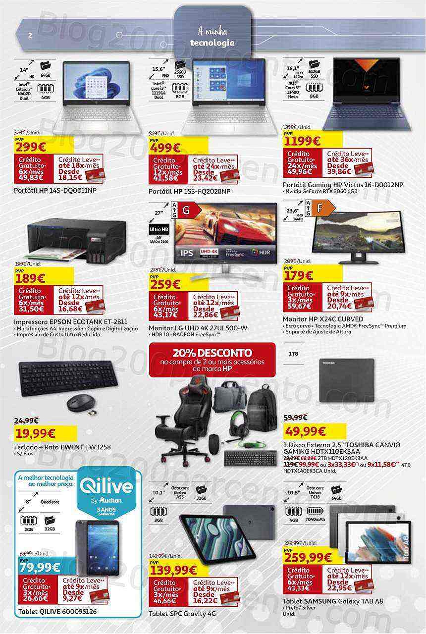 Antevisão Folheto Auchan 16 fevereiro a 1 março