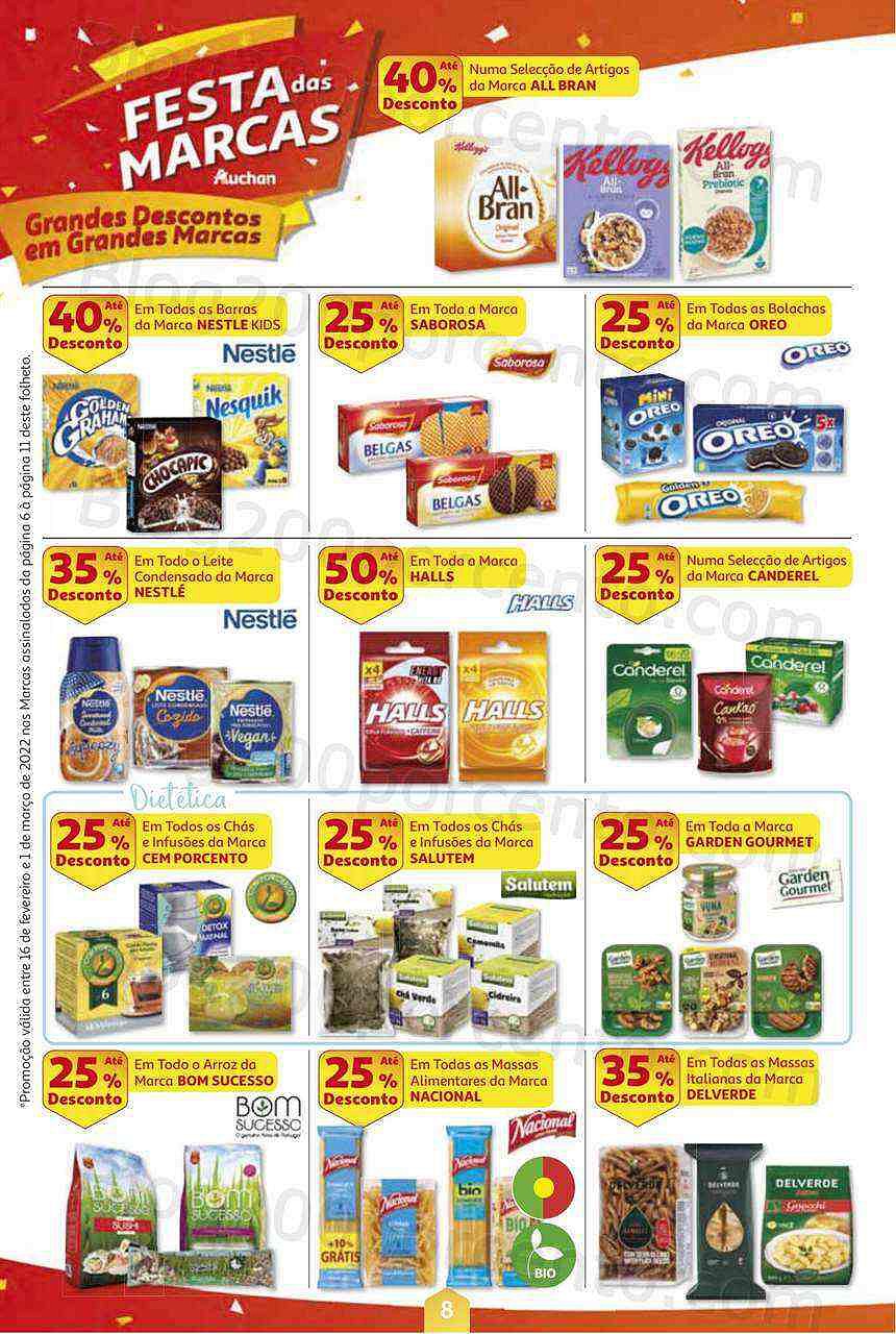 Antevisão Folheto Auchan 16 fevereiro a 1 março