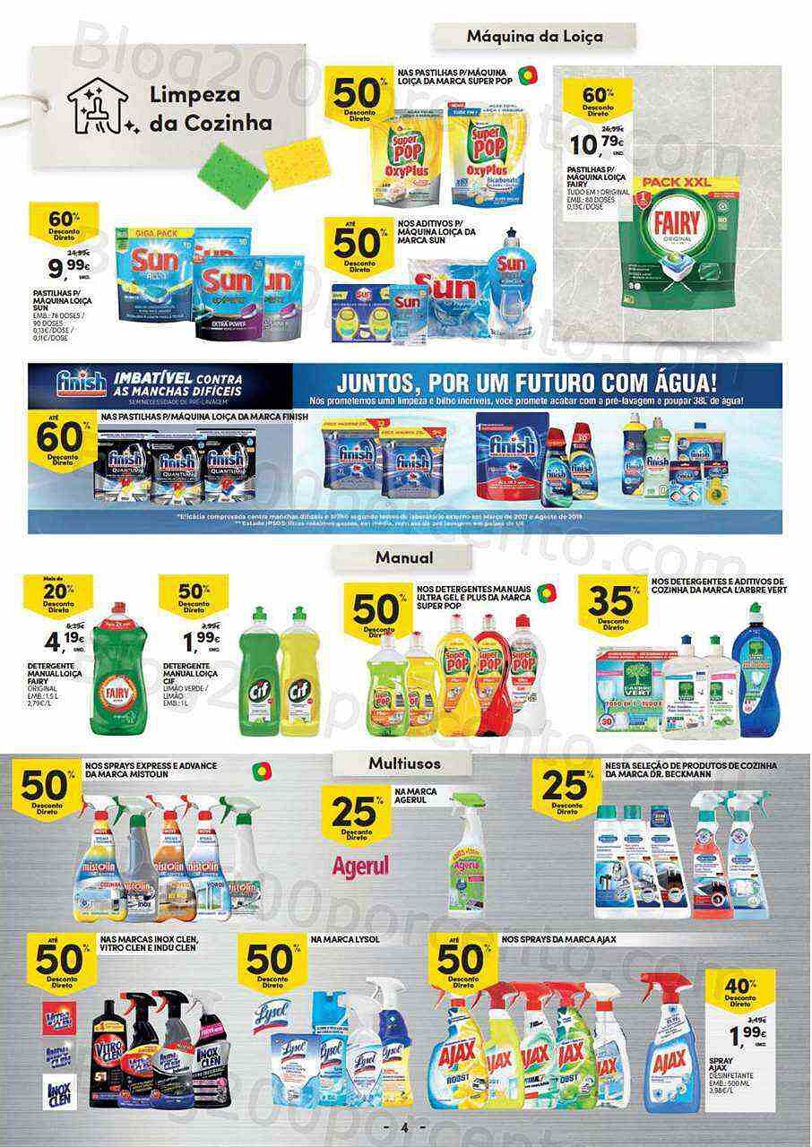 Feira limpeza Continente