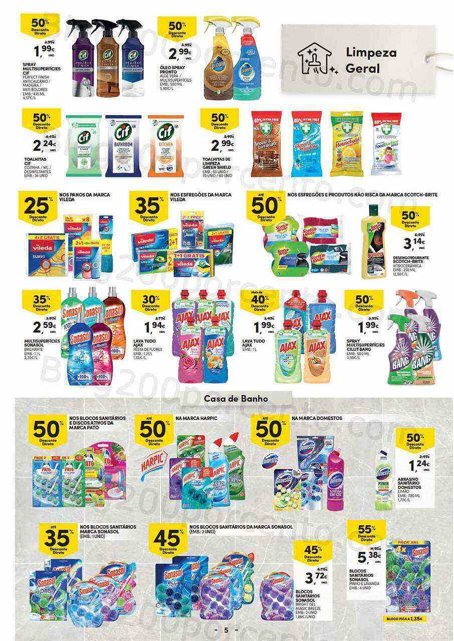 Feira limpeza Continente