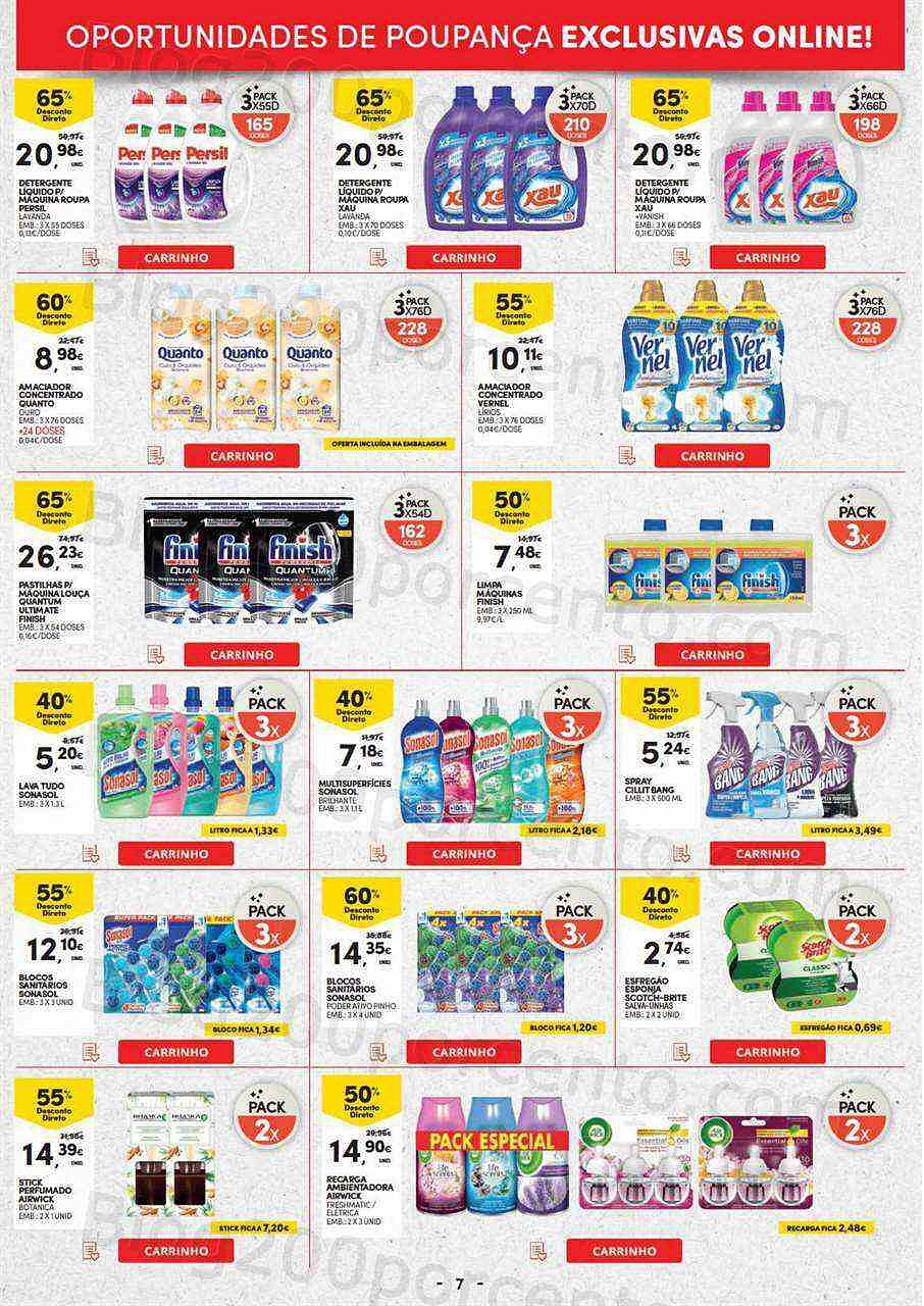 Feira limpeza Continente