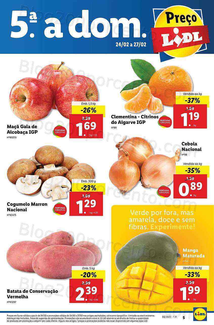 LIDL 21 a 27 fevereiro