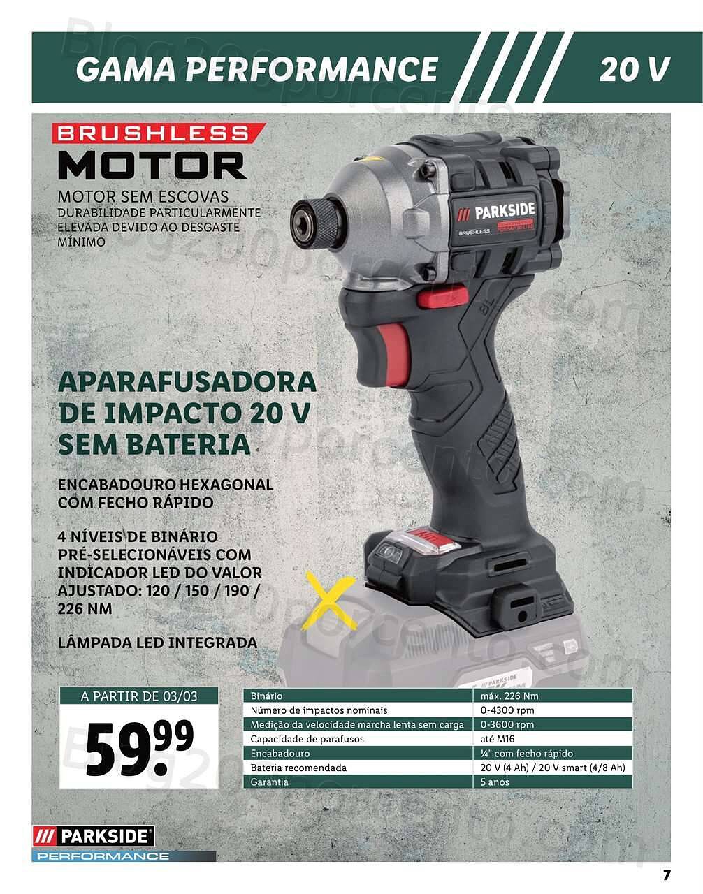 LIDL Especial Ferramentas Parkside